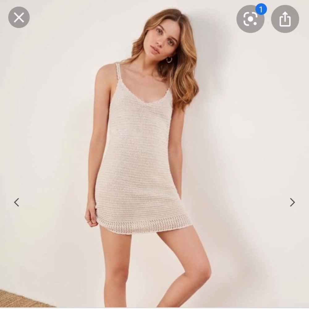 Crochet reformation dress